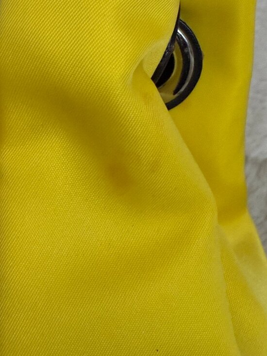 NWT Michael Kors Abbey Yellow Nylon Cargo Backpack main image 6